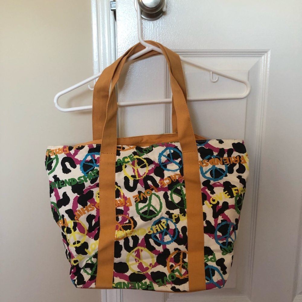 Cute Zipper Tote Bag